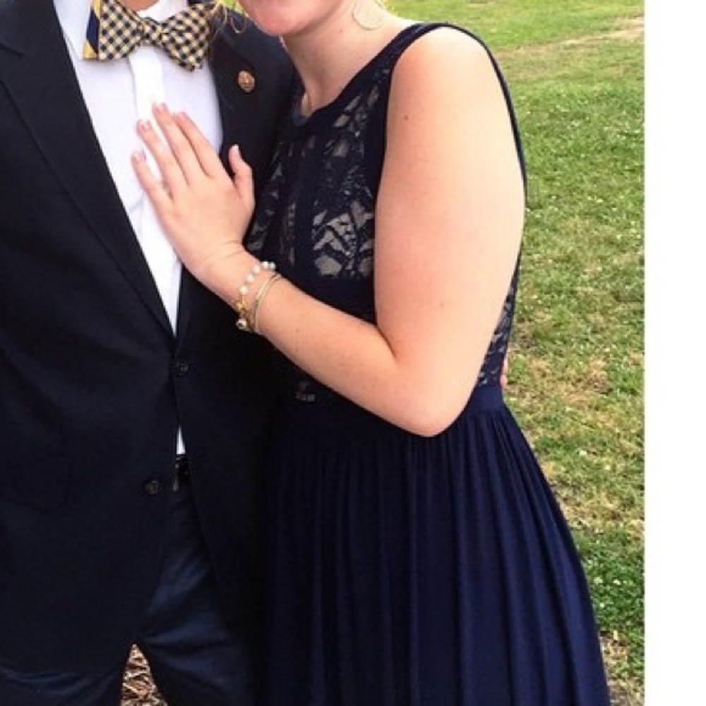 Navy formal dress